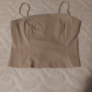 Alyn Paige Tan Camisole Top